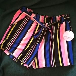 Striped shorts